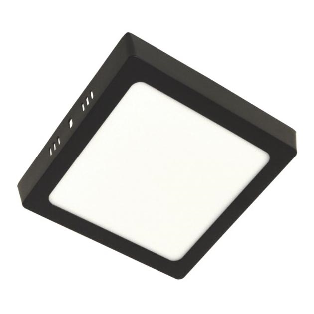 LED taklampa GERRY LED/12W/230V 4000K svart