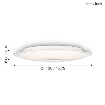 LED taklampa IGROKA LED/18,8W/230V