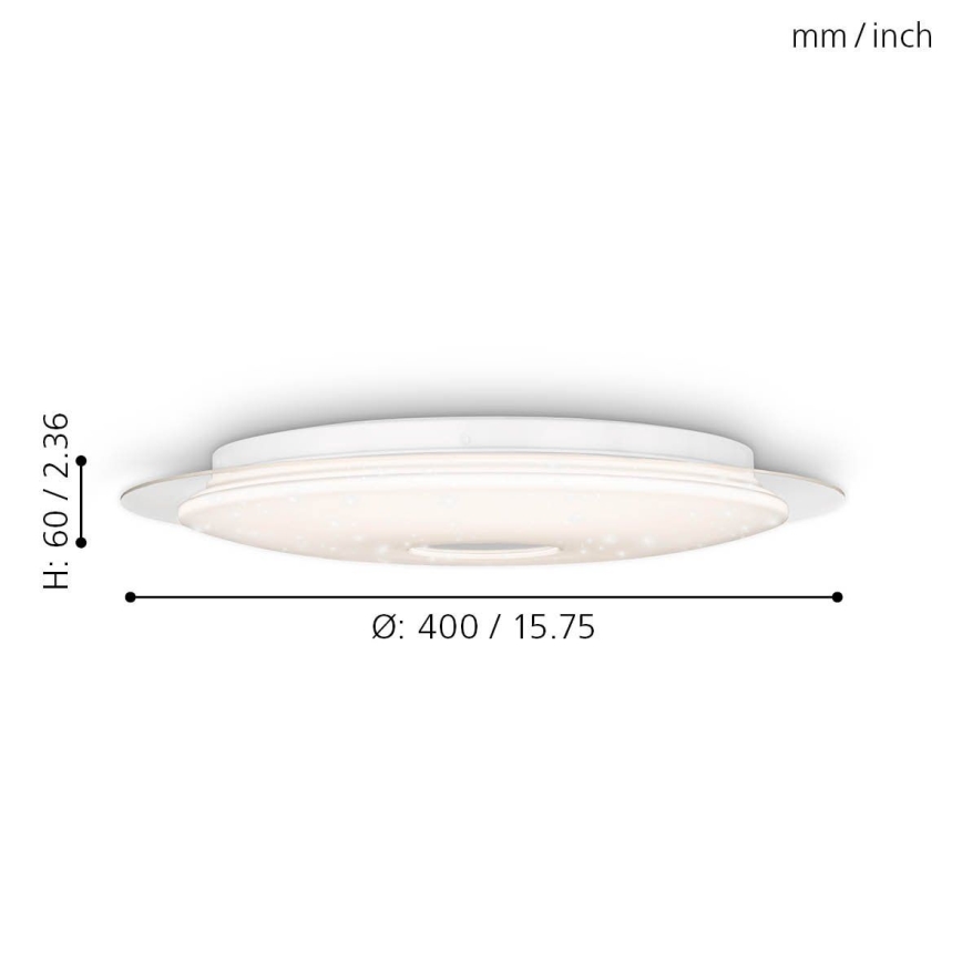LED taklampa IGROKA LED/18,8W/230V