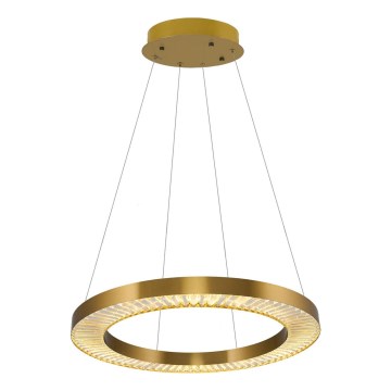 LED taklampa JESI LED/85W/230V 3000K Ø 80 cm brons