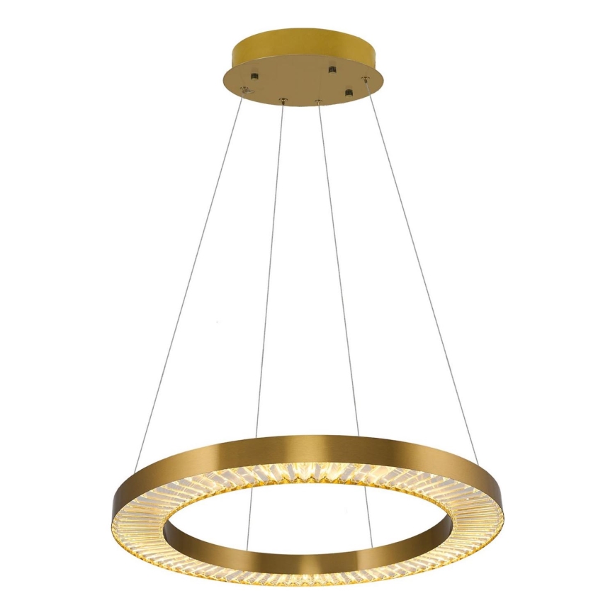 LED taklampa JESI LED/85W/230V 3000K Ø 80 cm brons