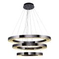 LED Taklampa JESI LED/99W/230V 3000K diameter 100 cm silver