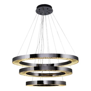 LED Taklampa JESI LED/99W/230V 3000K diameter 100 cm silver