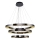 LED Taklampa JESI LED/99W/230V 3000K diameter 100 cm silver