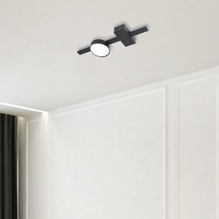 LED taklampa JOY 1xGX53/6W/230V svart