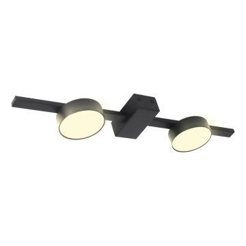LED taklampa JOY 2xGX53/6W/230V svart