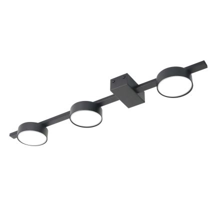 LED taklampa JOY 3xGX53/6W/230V svart