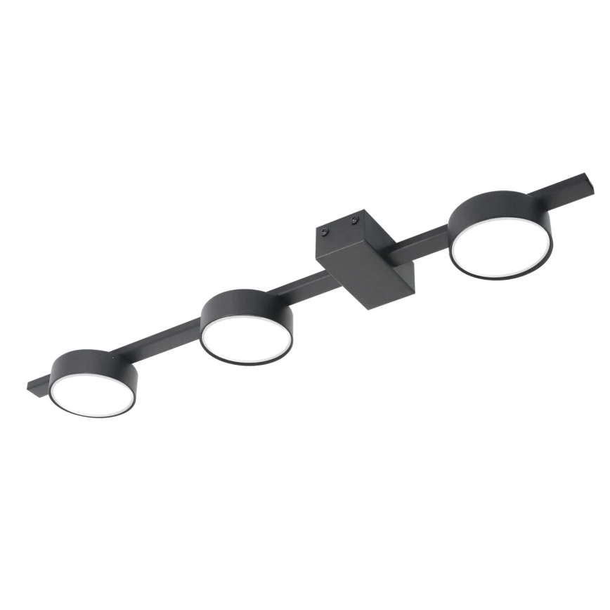 LED taklampa JOY 3xGX53/6W/230V svart