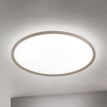 LED-taklampa KANT LED/66W/230V 2700/3200/4000K Ø 80 cm beige