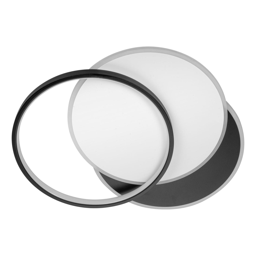 LED taklampa LED/100W/230V 3000-5000K svart/grå