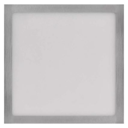 LED taklampa NEXXO LED/12,5W/230V 3000/3500/4000K 17x17 cm skinande krom