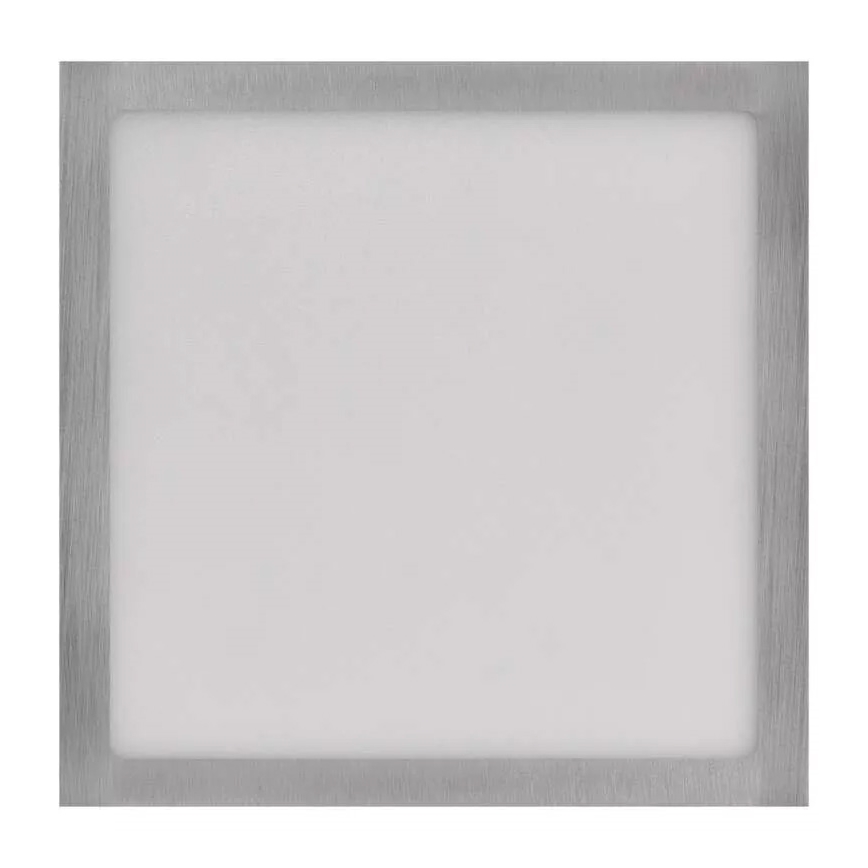 LED taklampa NEXXO LED/12,5W/230V 3000/3500/4000K 17x17 cm skinande krom