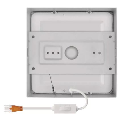 LED Taklampa NEXXO LED/12,5W/230V 3000/3500/4000K 17x17 cm vit