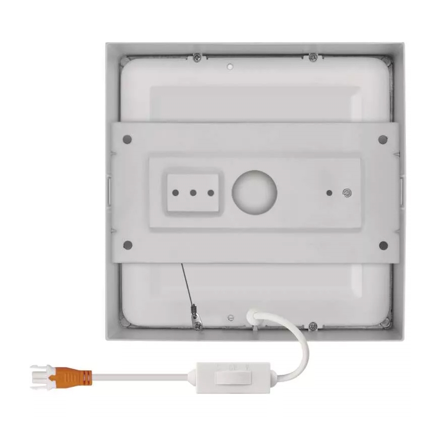 LED Taklampa NEXXO LED/12,5W/230V 3000/3500/4000K 17x17 cm vit