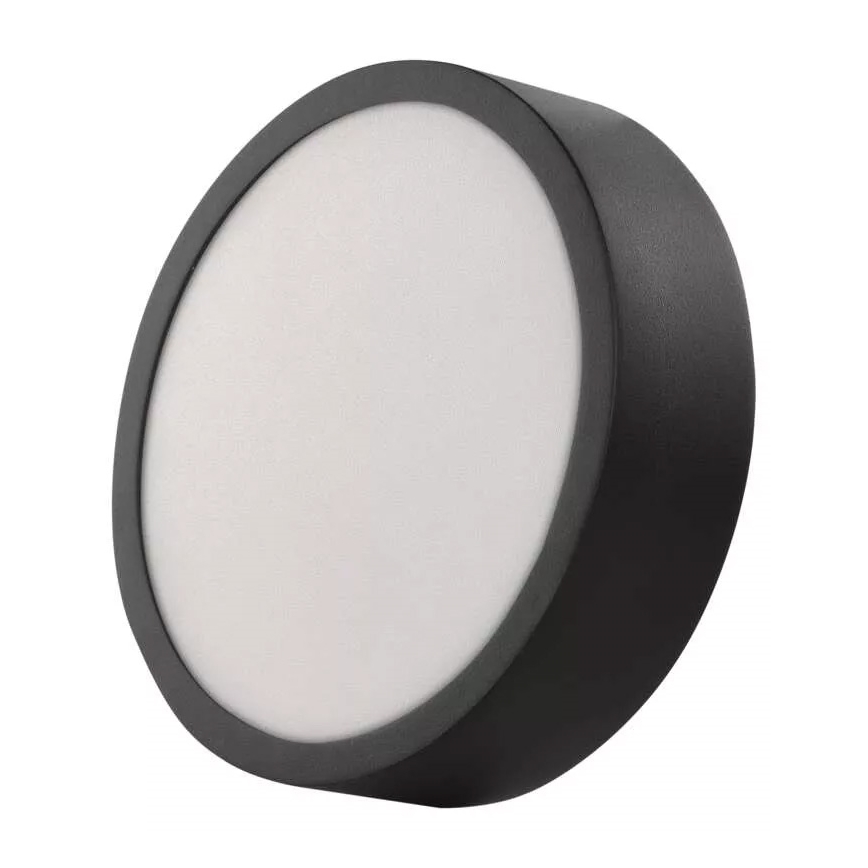 LED Taklampa NEXXO LED/12,5W/230V 3000/3500/4000K d. 17 cm svart
