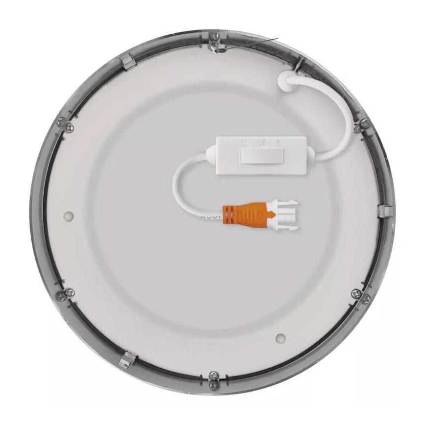 LED taklampa NEXXO LED/12,5W/230V 3000/3500/4000K diameter 17 cm matt krom