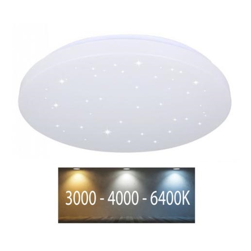 LED Taklampa LED/12W/230V 26cm 3000K/4000K/6400K