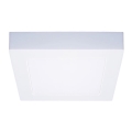 LED taklampa LED/12W/230V 3000/4000/6000K 17x17 cm vit