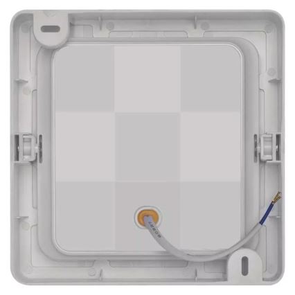 LED taklampa LED/18W/230V 17x17 cm vit