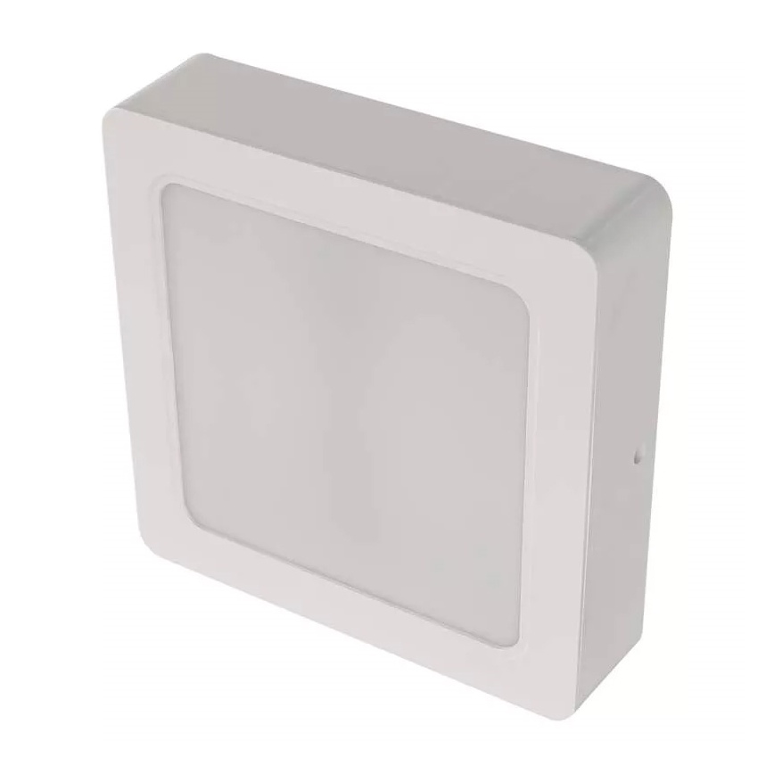 LED taklampa LED/18W/230V 17x17 cm vit