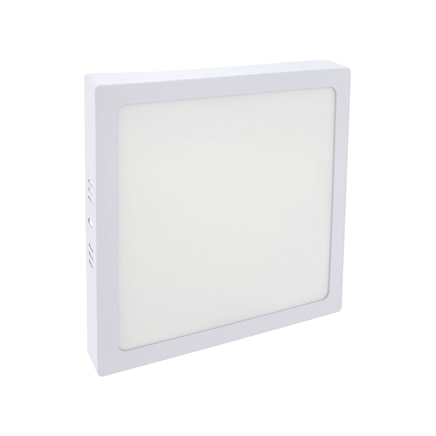 LED taklampa LED/18W/230V 2700K 21x21 cm vit