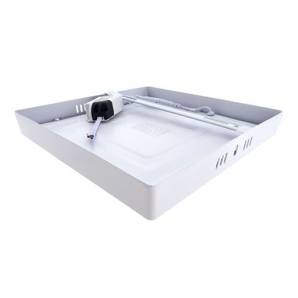 LED taklampa LED/18W/230V 2700K 21x21 cm vit