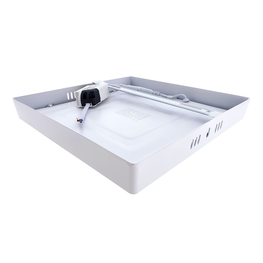 LED taklampa LED/18W/230V 2700K 21x21 cm vit