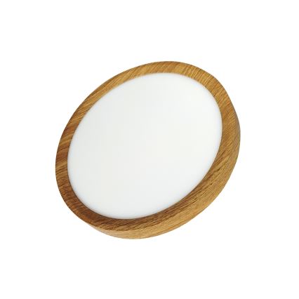 LED taklampa LED/18W/230V 3000/4000/6500K Ø 23 cm beige