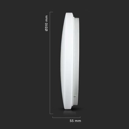 LED Taklampa LED/18W/230V 31 cm 3000K/4000K/6400K