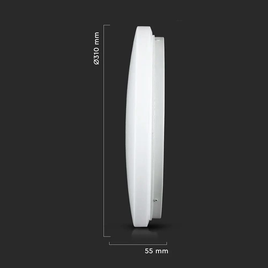 LED Taklampa LED/18W/230V 31 cm 3000K/4000K/6400K