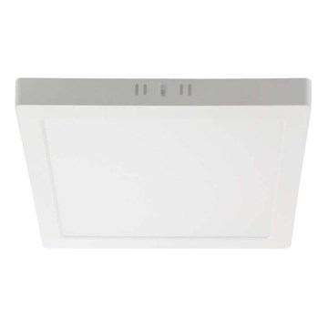 LED taklampa LED/18W/230V 4000K 21,4x,21,4 cm vit