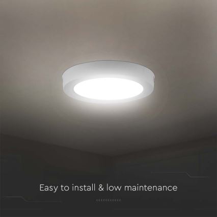 LED taklampa LED/18W/230V 4000K
