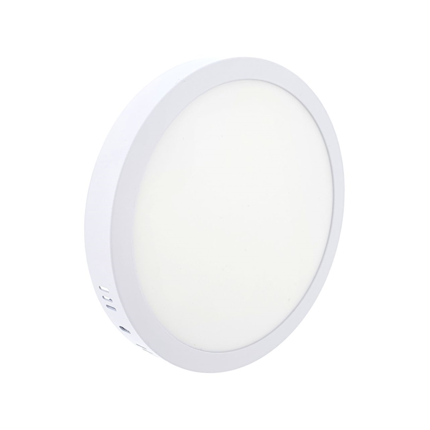 LED taklampa LED/18W/230V 4200K diameter 21 cm vit