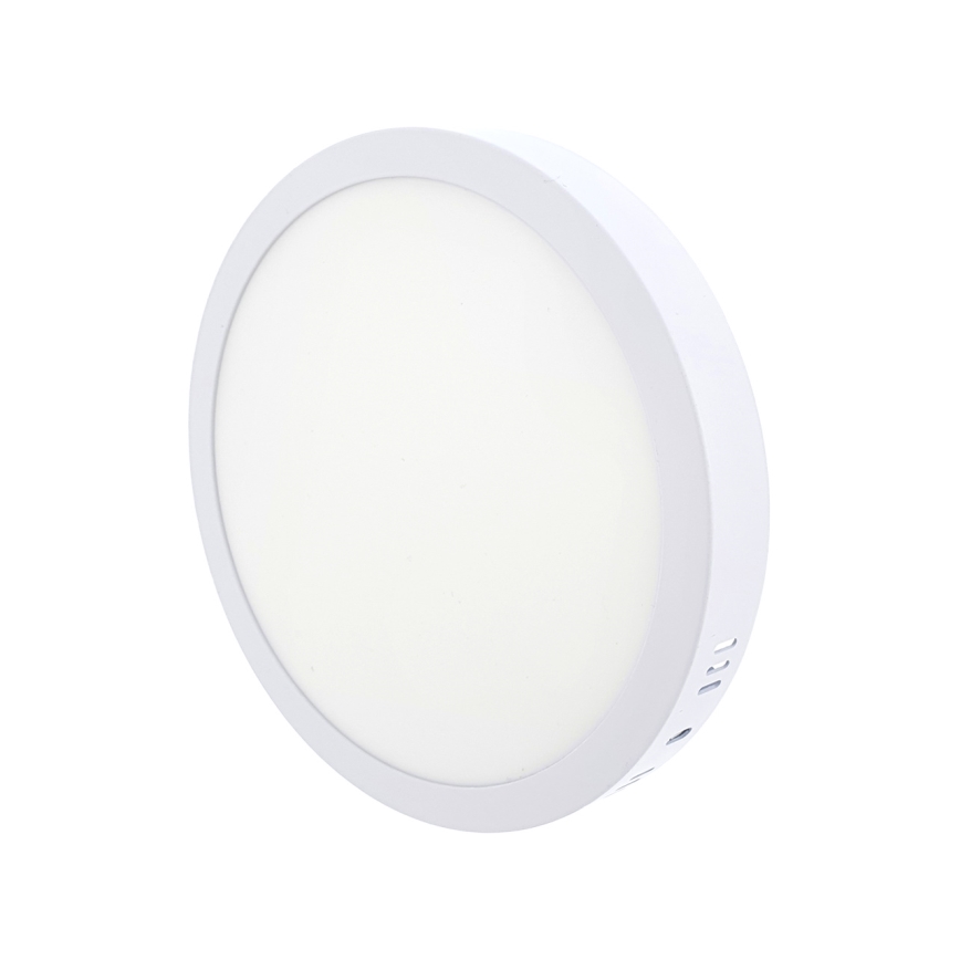 LED taklampa LED/18W/230V 4200K diameter 21 cm vit