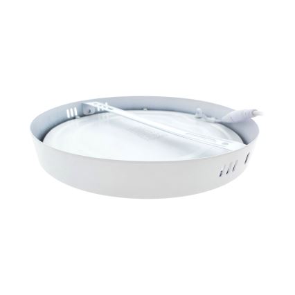 LED taklampa LED/18W/230V 4200K diameter 21 cm vit