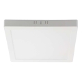 LED taklampa LED/18W/230V 6500K 21,4x21,4 cm vit