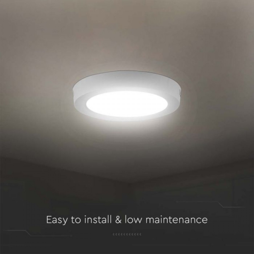 LED taklampa LED/18W/230V 6500K