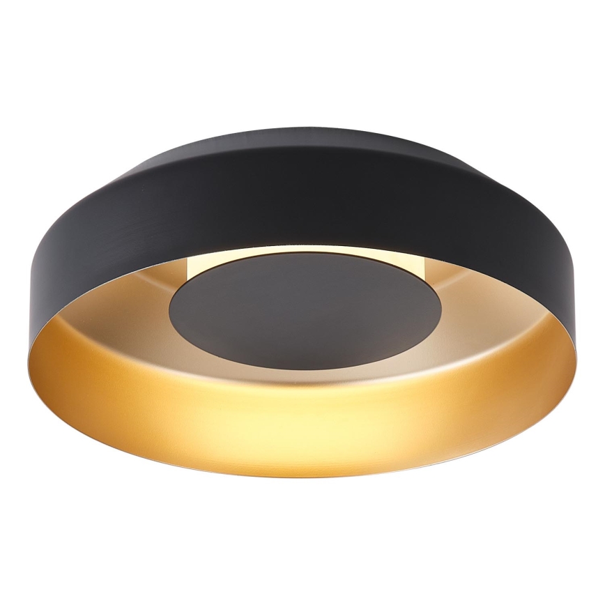 LED taklampa LED/20W/230V 3000K svart