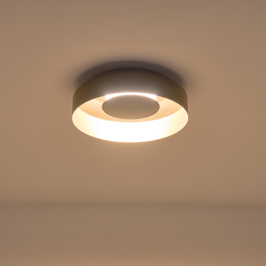 LED taklampa LED/20W/230V 3000K svart