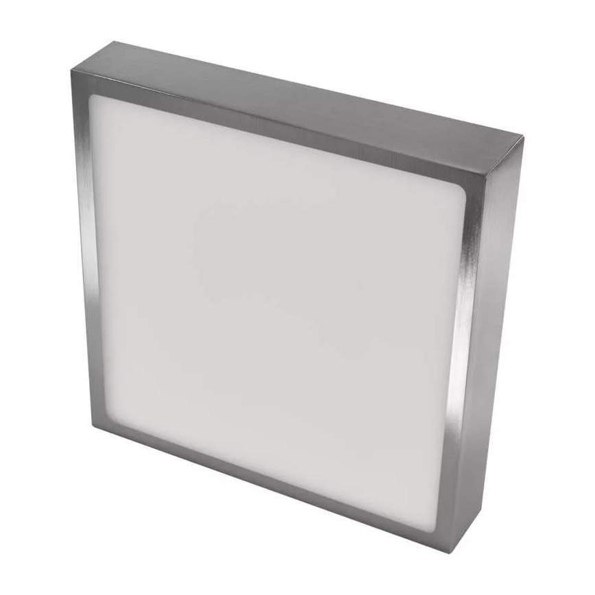 LED taklampa NEXXO LED/21W/230 3000/3500/4000K 22,5x22,5 cm matt krom