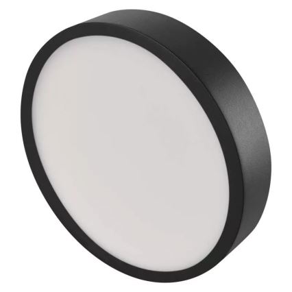 LED Taklampa NEXXO LED/21W/230V 3000/3500/4000K d. 22,5 cm svart
