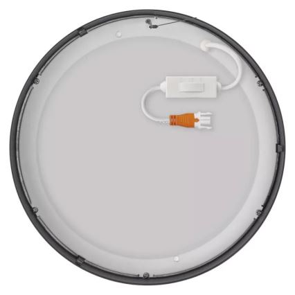 LED Taklampa NEXXO LED/21W/230V 3000/3500/4000K d. 22,5 cm svart