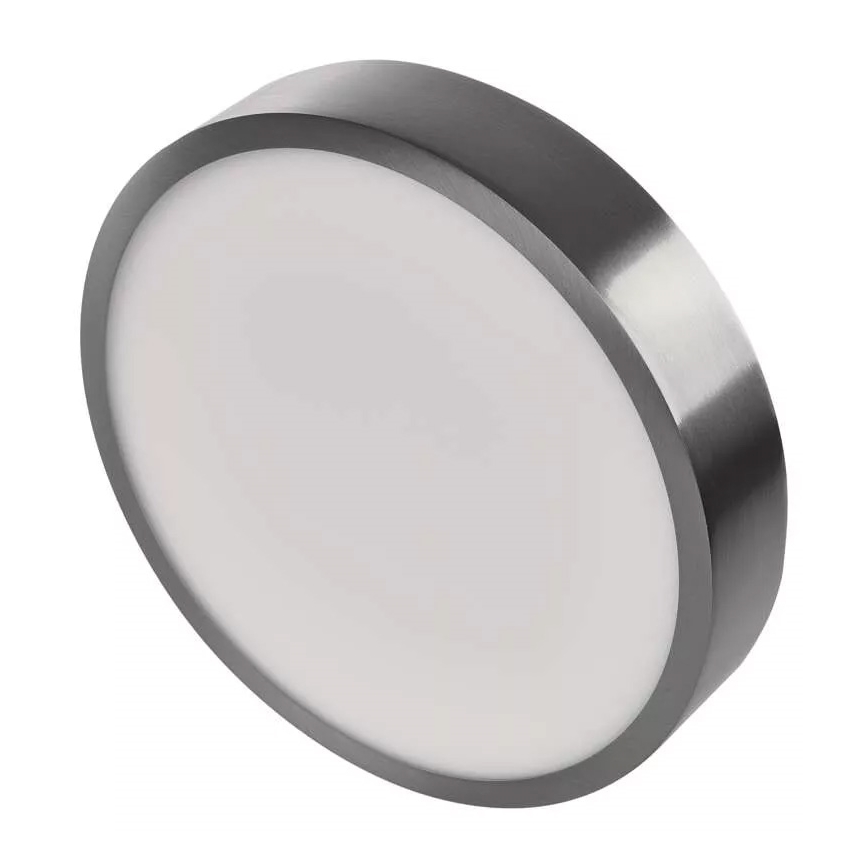 LED taklampa NEXXO LED/21W/230V 3000/3500/4000K diameter 22,5 cm skinande krom