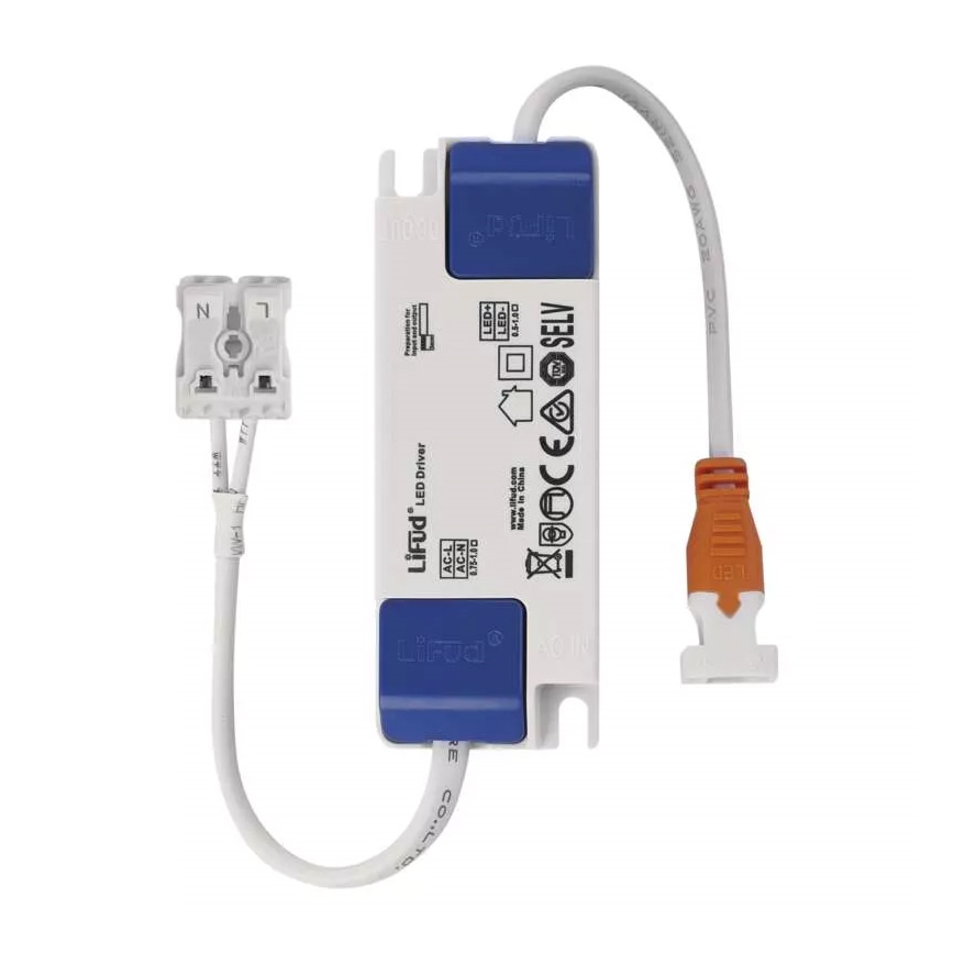 LED taklampa NEXXO LED/21W/230V 3000/3500/4000K diameter 22,5 cm skinande krom