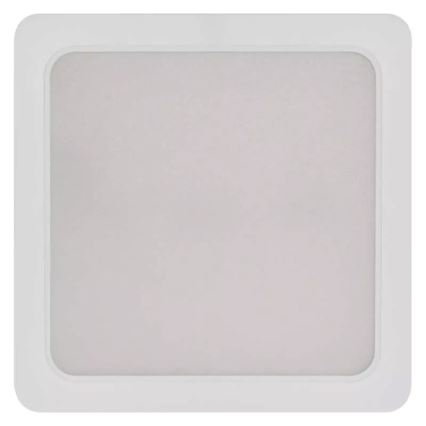 LED taklampa LED/24W/230V 22x22 cm vit
