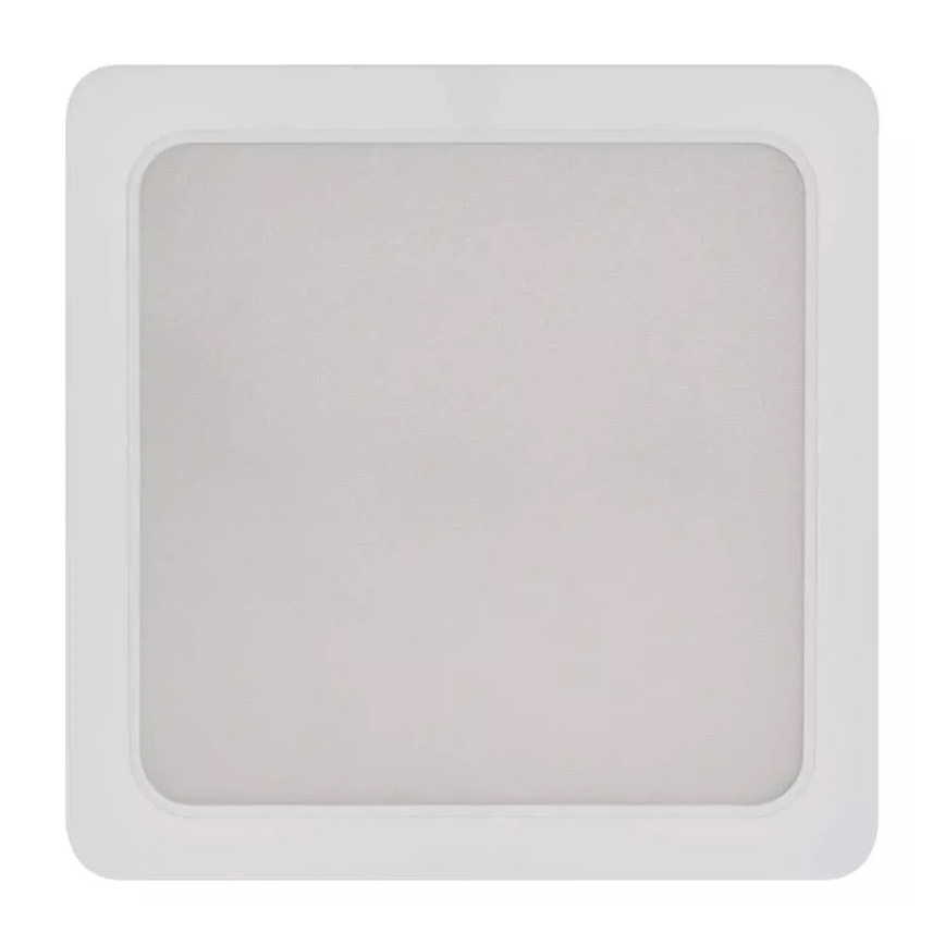 LED taklampa LED/24W/230V 22x22 cm vit