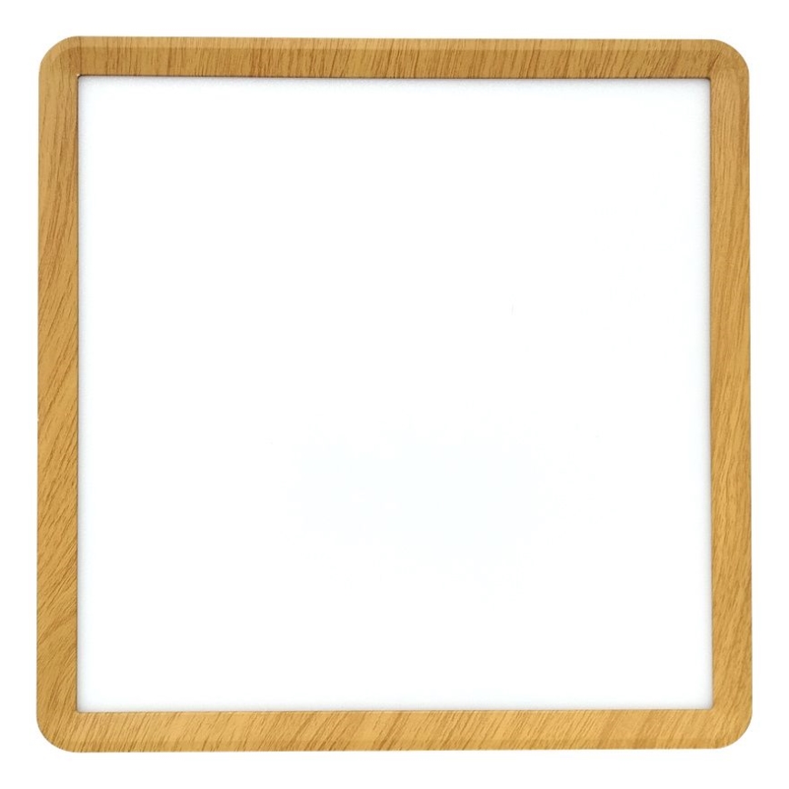 LED taklampa LED/24W/230V 3000/4000/6500K 30x30 cm beige
