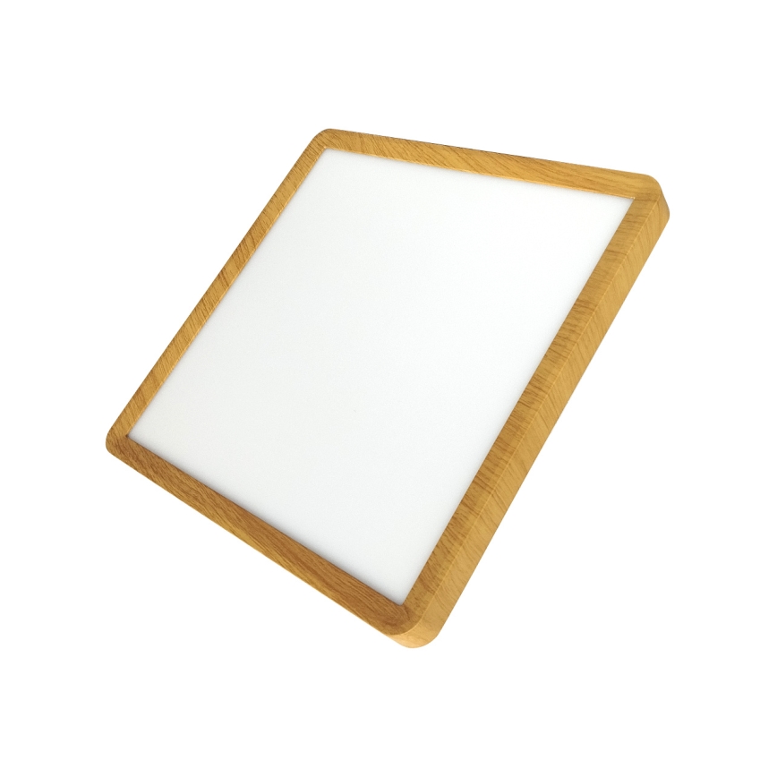 LED taklampa LED/24W/230V 3000/4000/6500K 30x30 cm beige