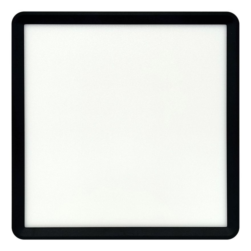 LED-taklampa LED/24W/230V 3000/4000/6500K 30x30 cm svart
