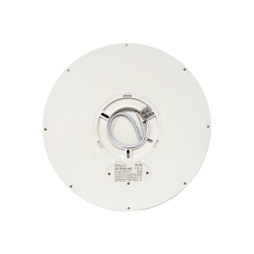 LED taklampa LED/24W/230V 3000/4000/6500K diam. 30 cm vit